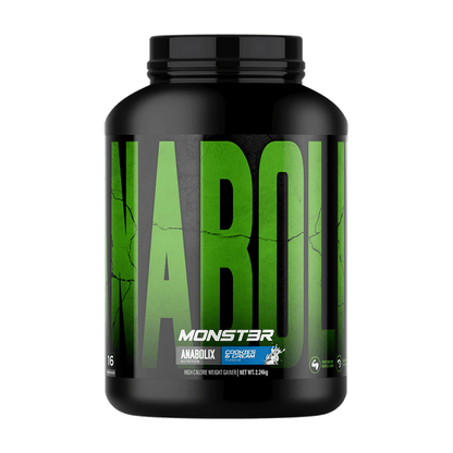 Anabolix MONST3R high calorie weight gainer, Cookies & Cream flavour, 2.24kg black tub