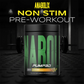 Pump3D by Anabolix non stim pre-workout powder juic3d, 432g tub, caffeine free pump formula