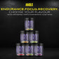 Anabolix Fuel3D amino supplement range 441g tubs, multiple flavours in black containers with purple labels