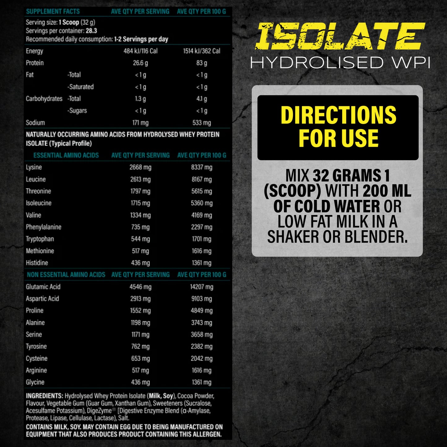 Isolate - Hydrolysed WPI