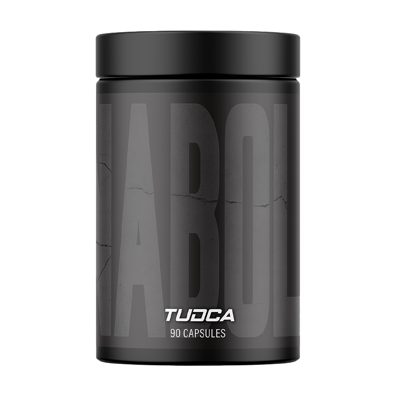 LABO liver support TUDCA formula – 90 capsules in premium black tub with modern label graphics