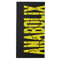 Black & Yellow Gym Towel